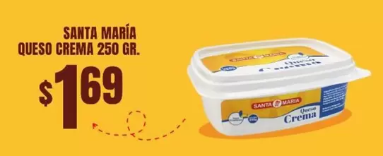 Santa Maria - QUESO CREMA 250 GR.