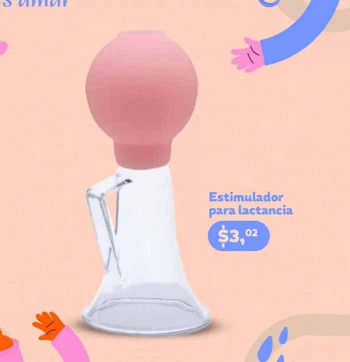 Estimulador para lactancia