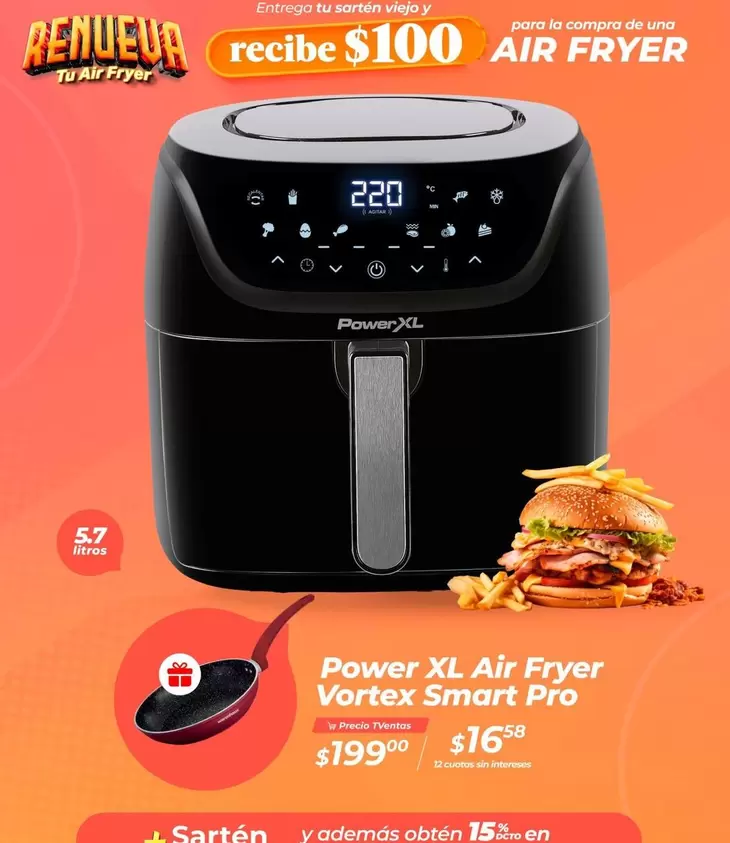 Pro - Air Fryer Vortex Smart