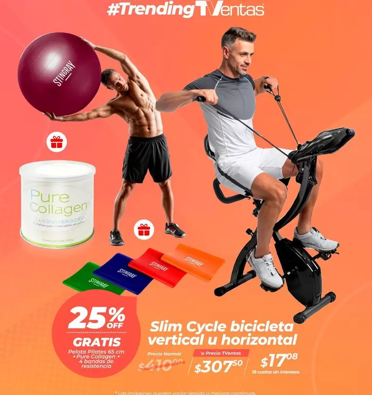 vertical - Slim Cycle bicicleta  u horizontal