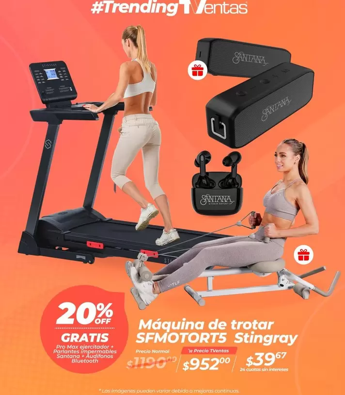 Pro - Máquina de trotar Stingray
