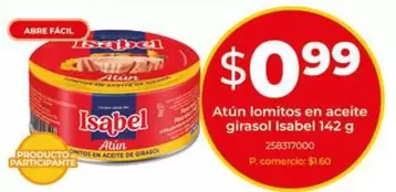 Girasol - Atún lomitos en aceite girasol