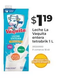 Leche entera tetrabrik