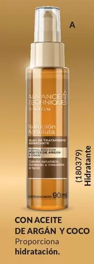Avon - CON ACEITE DE ARGAN Y COCO