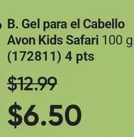 Avon - Gel para el Cabello