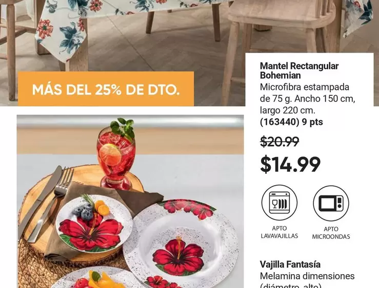 Mantel Rectangular Bohemian