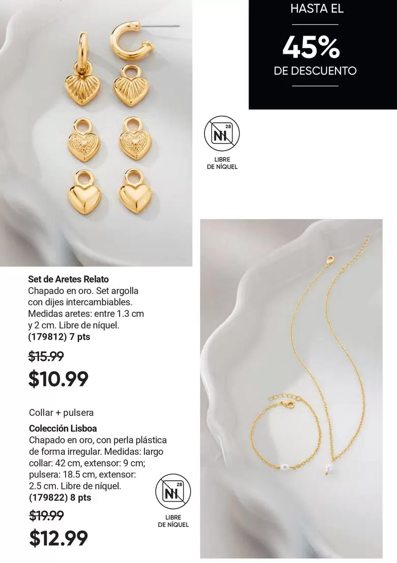 Set de Aretes Relato