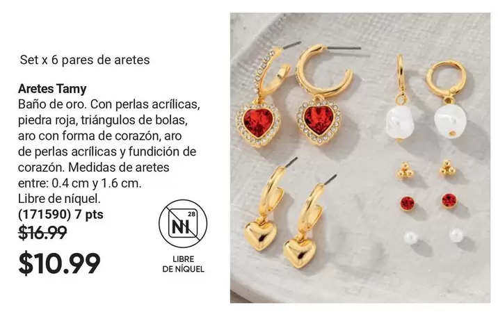 Aretes Tamy