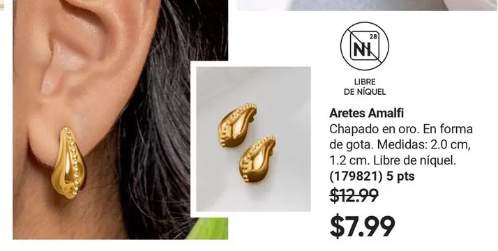 gota - Aretes Amalfi