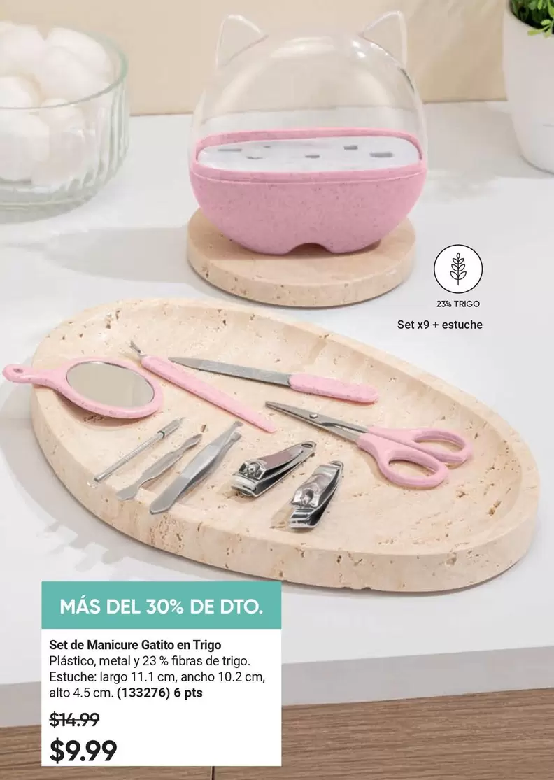 Set de Manicure Gatite en Trige
