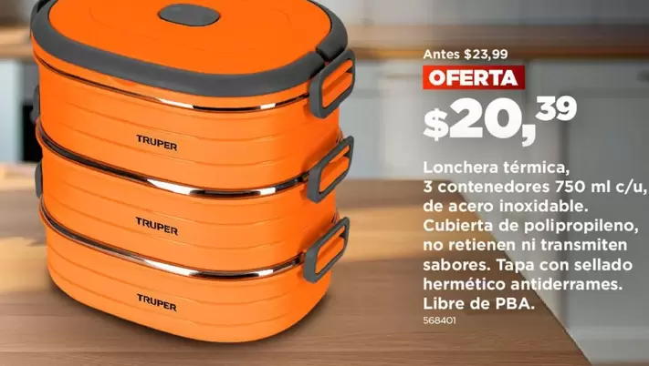 Lonchera térmica