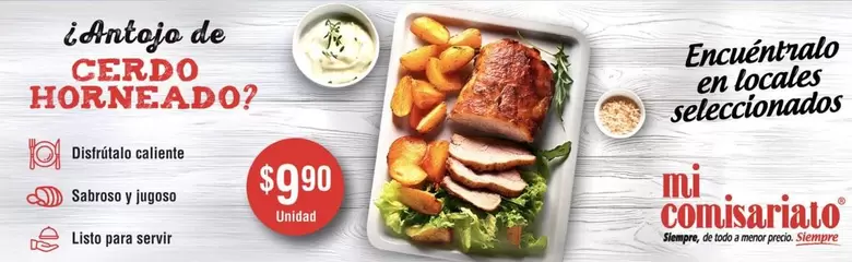 CERDO HORNEADO