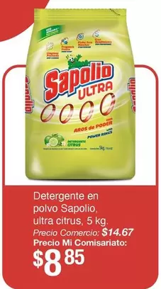 Detergente en polvo