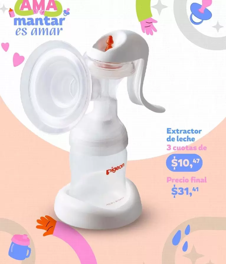Extractor de leche