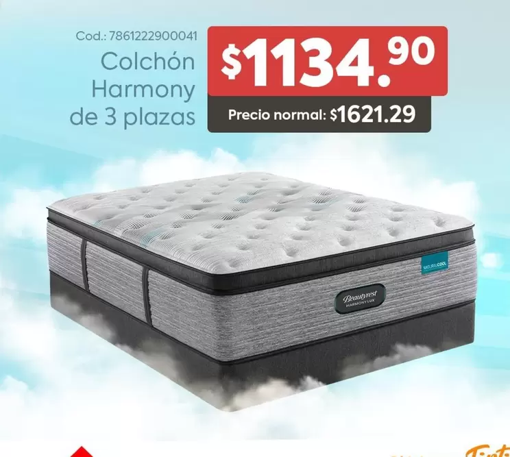 Colchón Harmony de 3 plazas