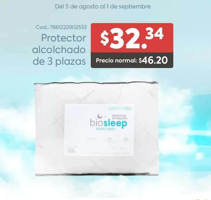 Esencial - Protector alcolchado de 3 plazas