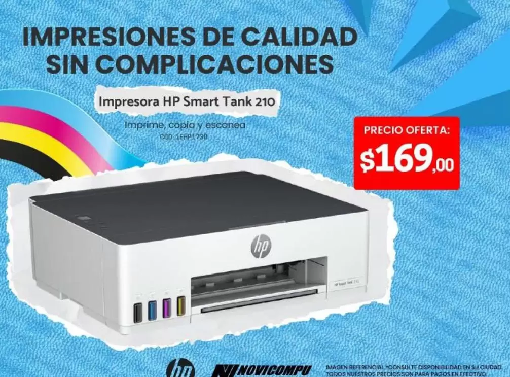 HP - Smart Tank 210
