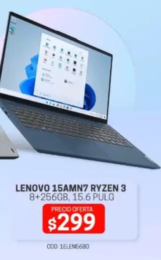Lenovo - 15AMN7 RYZEN 3
