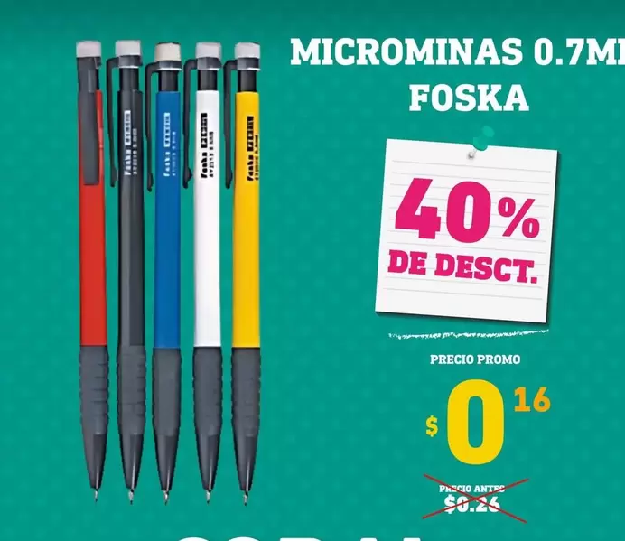 MICROMINAS 0.7MM