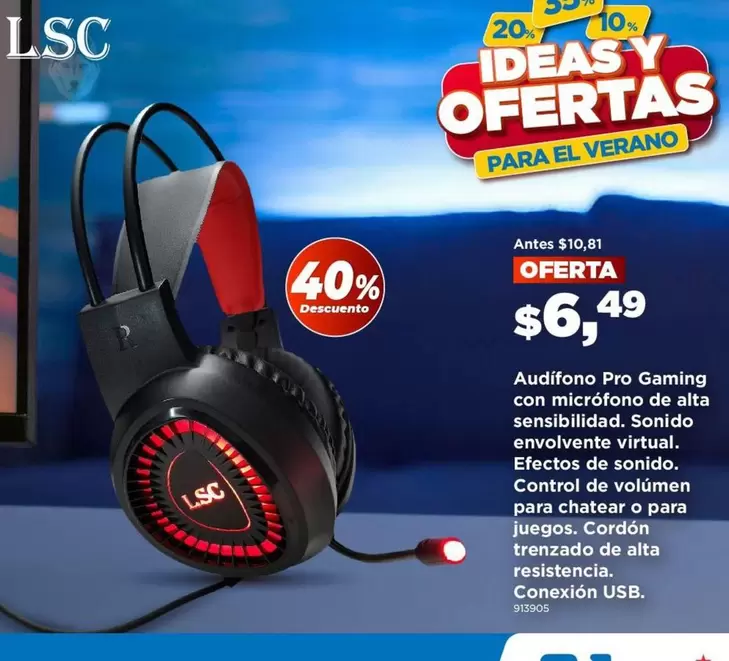 Pro - Audifono  Gaming