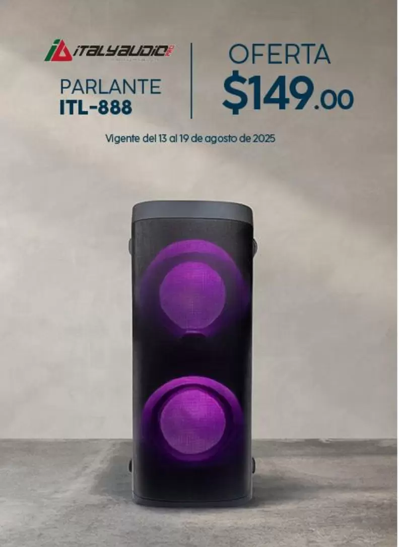 PARLANTE ITL-888