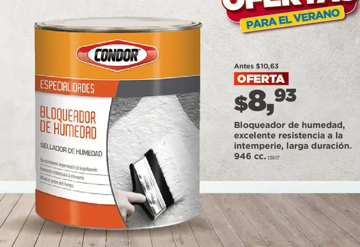 Condor - BLOQUEADOR DE HUMEDAD