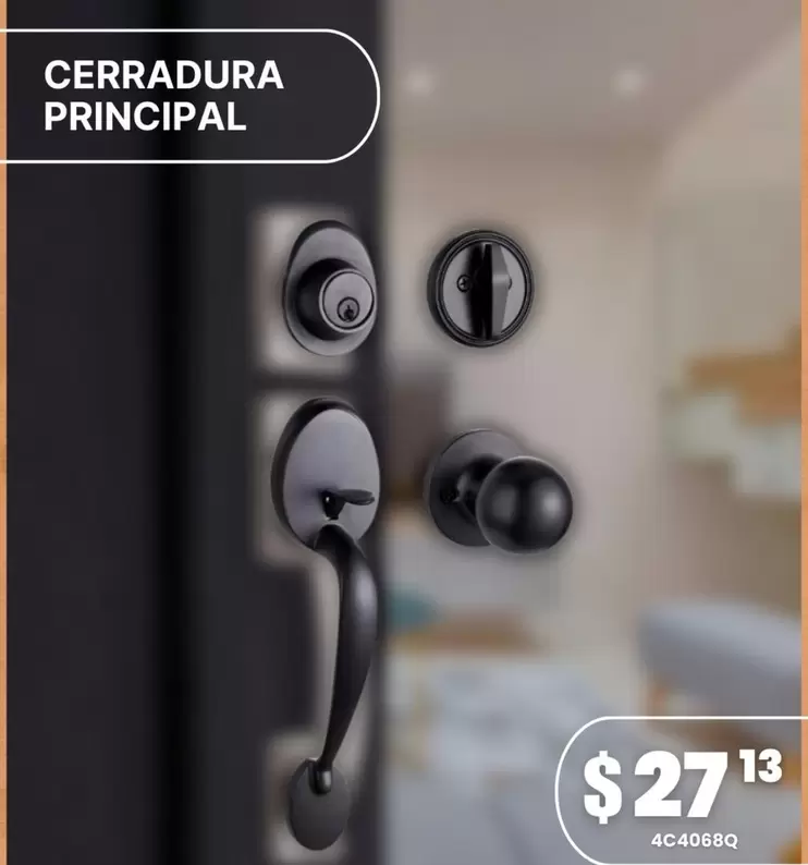 CERRADURA PRINCIPAL