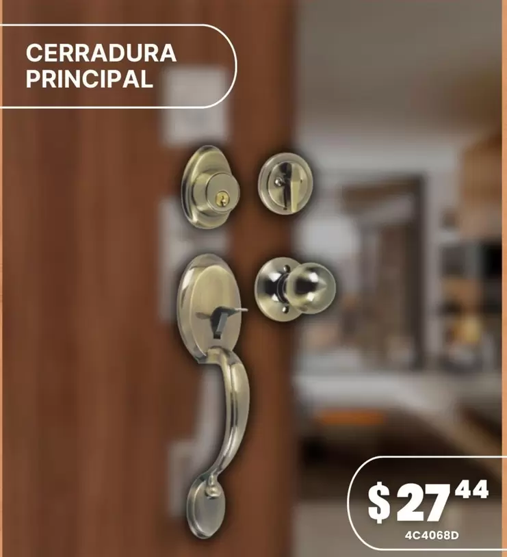 CERRADURA PRINCIPAL