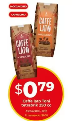 Caffe lato Toni