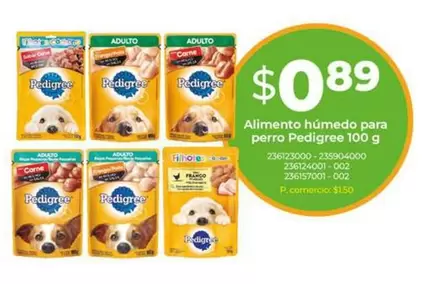 Alimento húmedo para perro