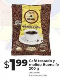 Café tostado y molido
