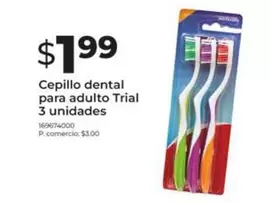 Cepillo dental para adulto Trial