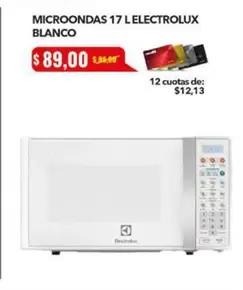 MICROONDAS 17 L