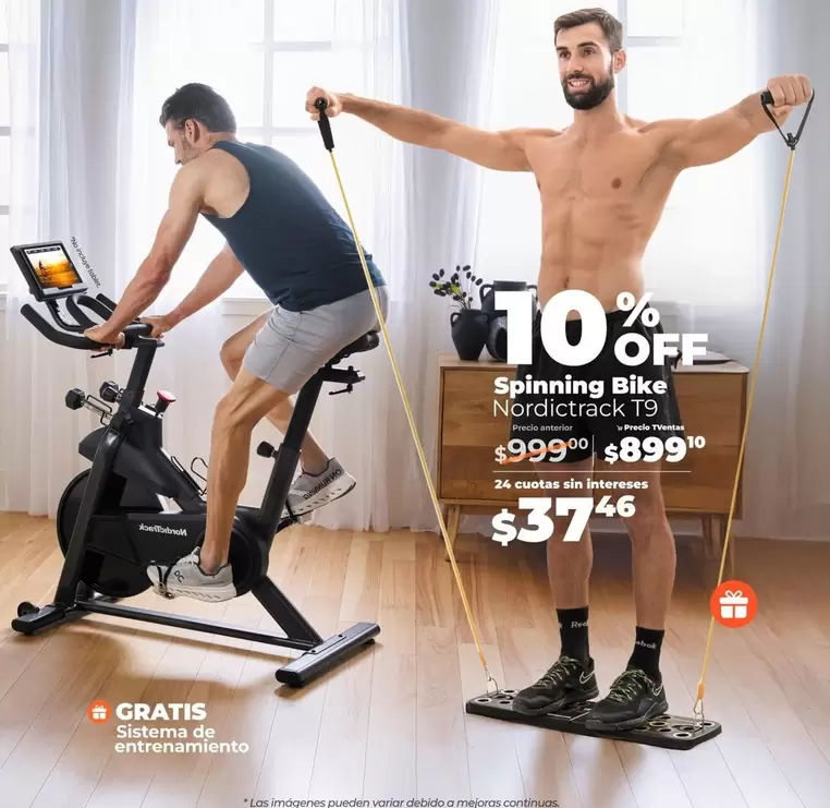 Sistema - Spinning Bike Nordictrack T9