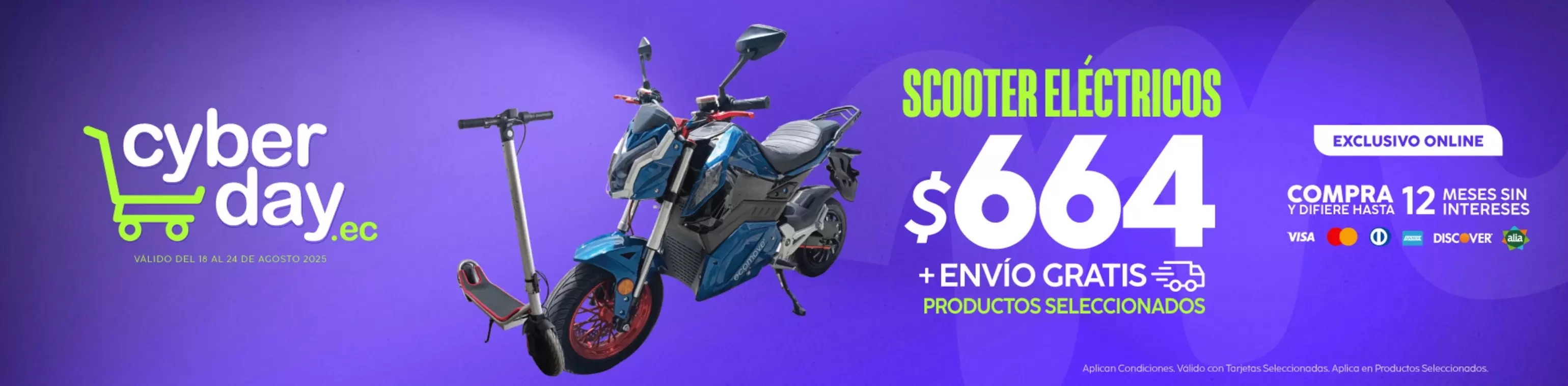 Discover - SCOOTER ELÉCTRICOS