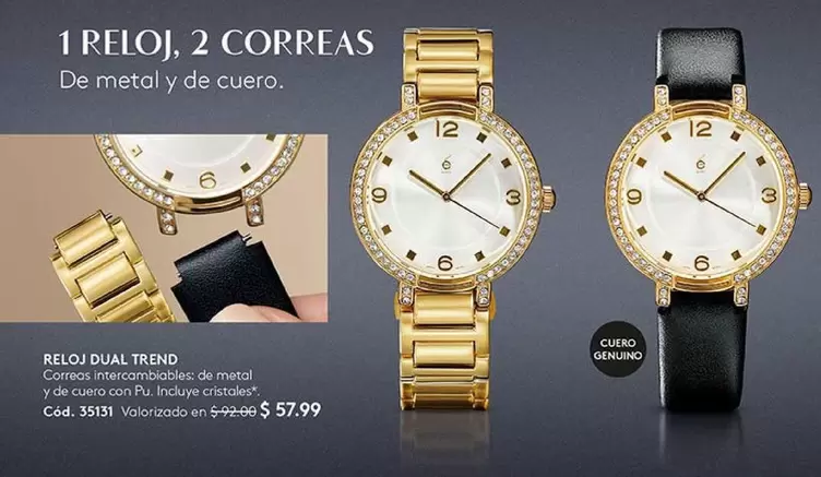 RELOJ DUAL TREND