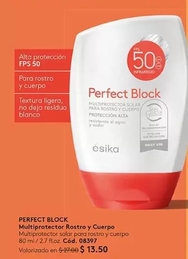Perfect - Multiprotector Rostro y Cuerpo
