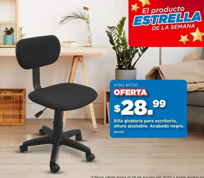 Estrella - Silla giratoria para escritorio