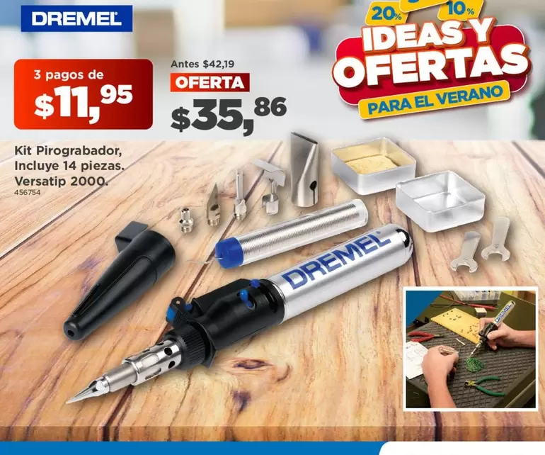 Kit Pirograbador, Versatip 2000