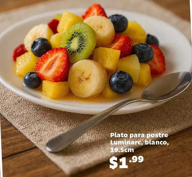 Plato para postre