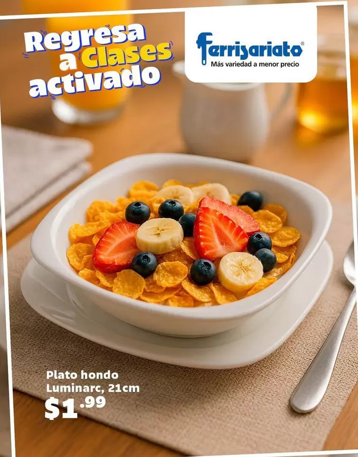 Plato hondo