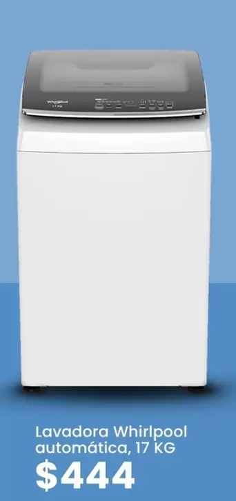 Whirlpool - Lavadora automática, 17 KG
