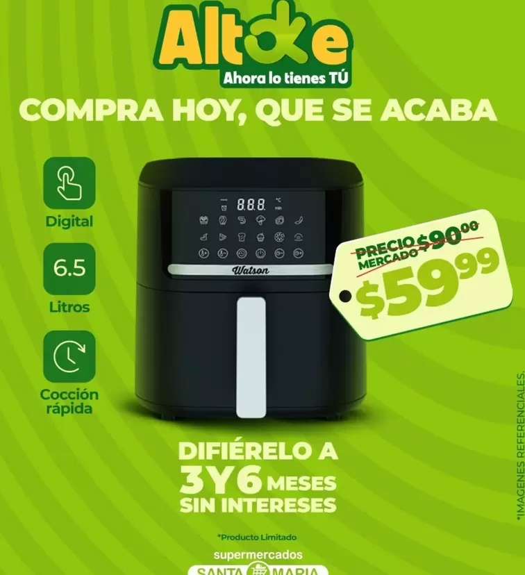 María - Digital Air Fryer