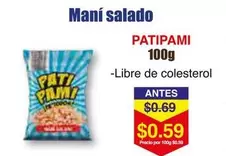 Maní salado
