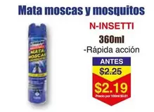 Mata moscas y mosquitos