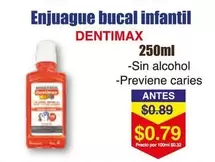 Enjuague bucal infantil