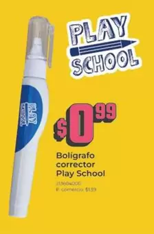 Play - Boligrafo corrector