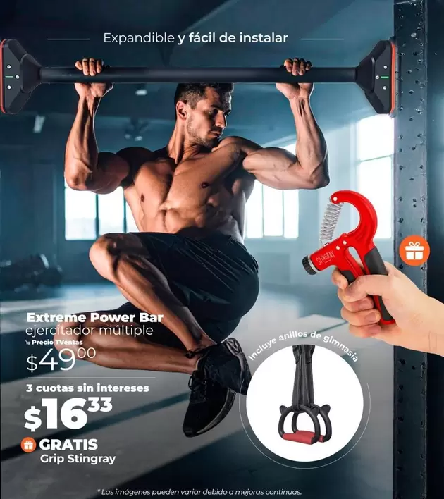 Imágenes - Extreme Power Bar ejercitador múltiple