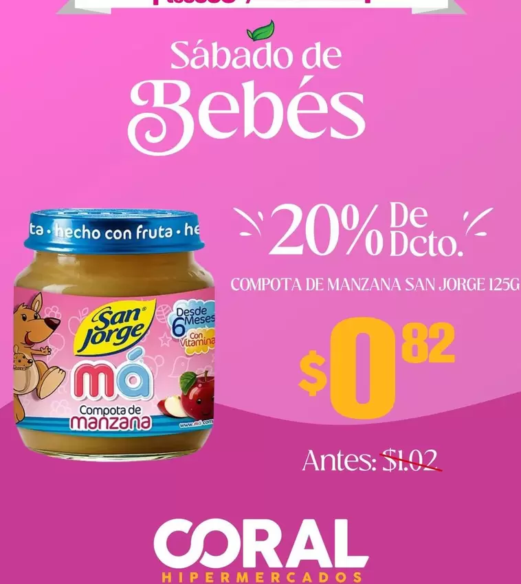 Manzana - Compota de manzana