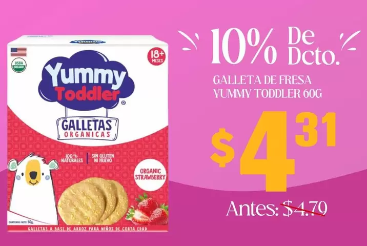 GALLETA DE FRESA